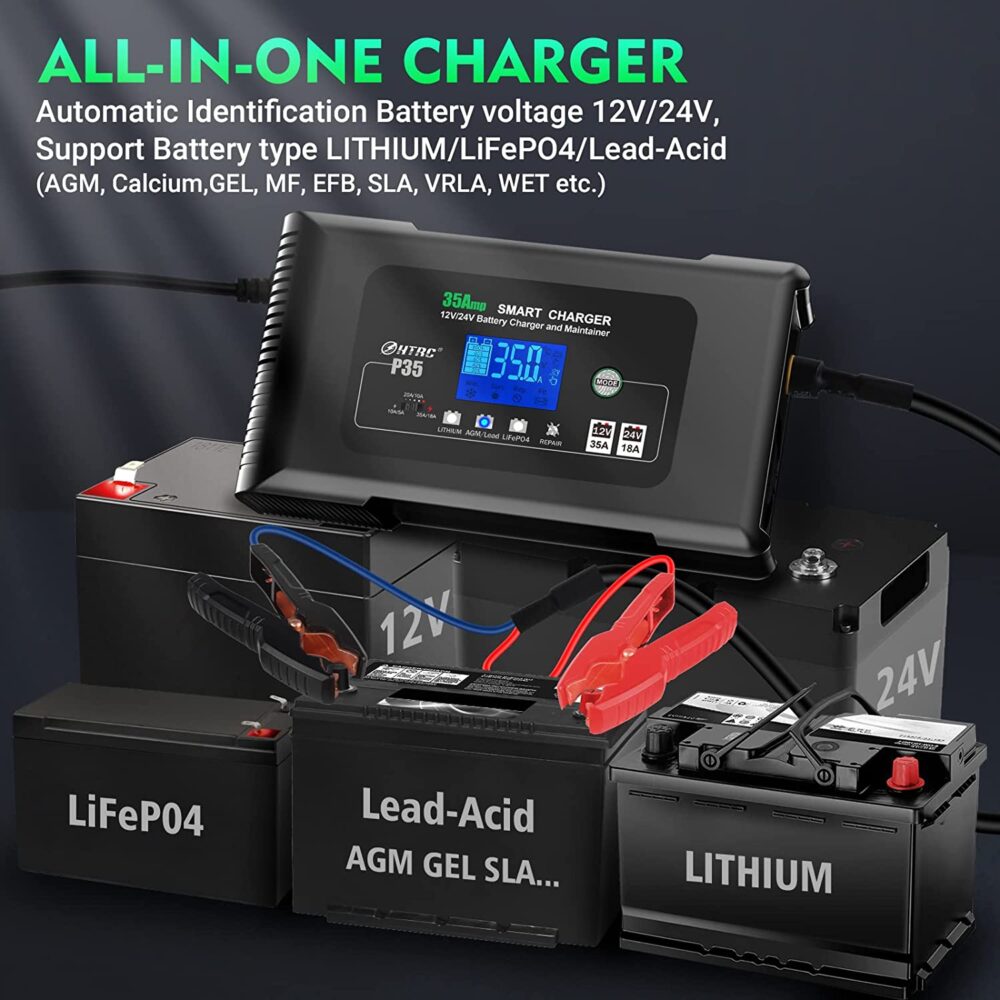 HTRC P35 Smart Battery Charger 3