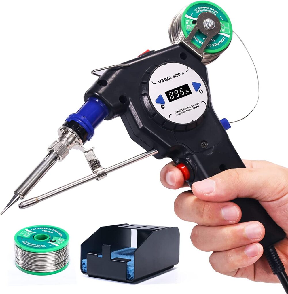 YIHUA 929d ii 130W Automatically Solder Wire Feeding Soldering Iron 3